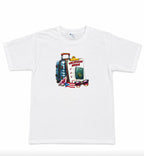 Souvenir |T-Shirt de Puerto Rico Blanca Con Diseños Boricuas | 4 Estilos