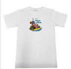 Souvenir |T-Shirt de Puerto Rico Blanca Con Diseños Boricuas | 4 Estilos