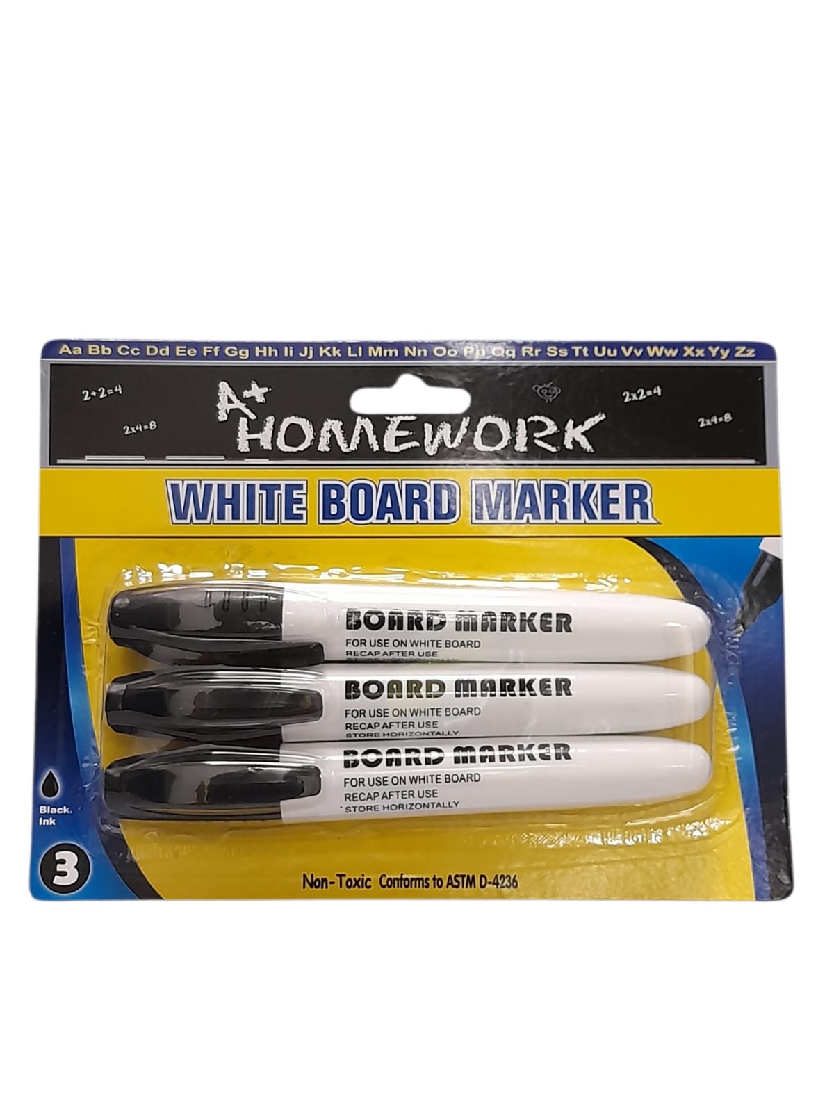 A+ Homework - Set de 3 Marcadores para Pizarras