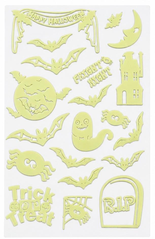 Halloween - Glow in the Dark Stickers