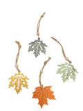Otoño - Wood Leaf Hanging Decor