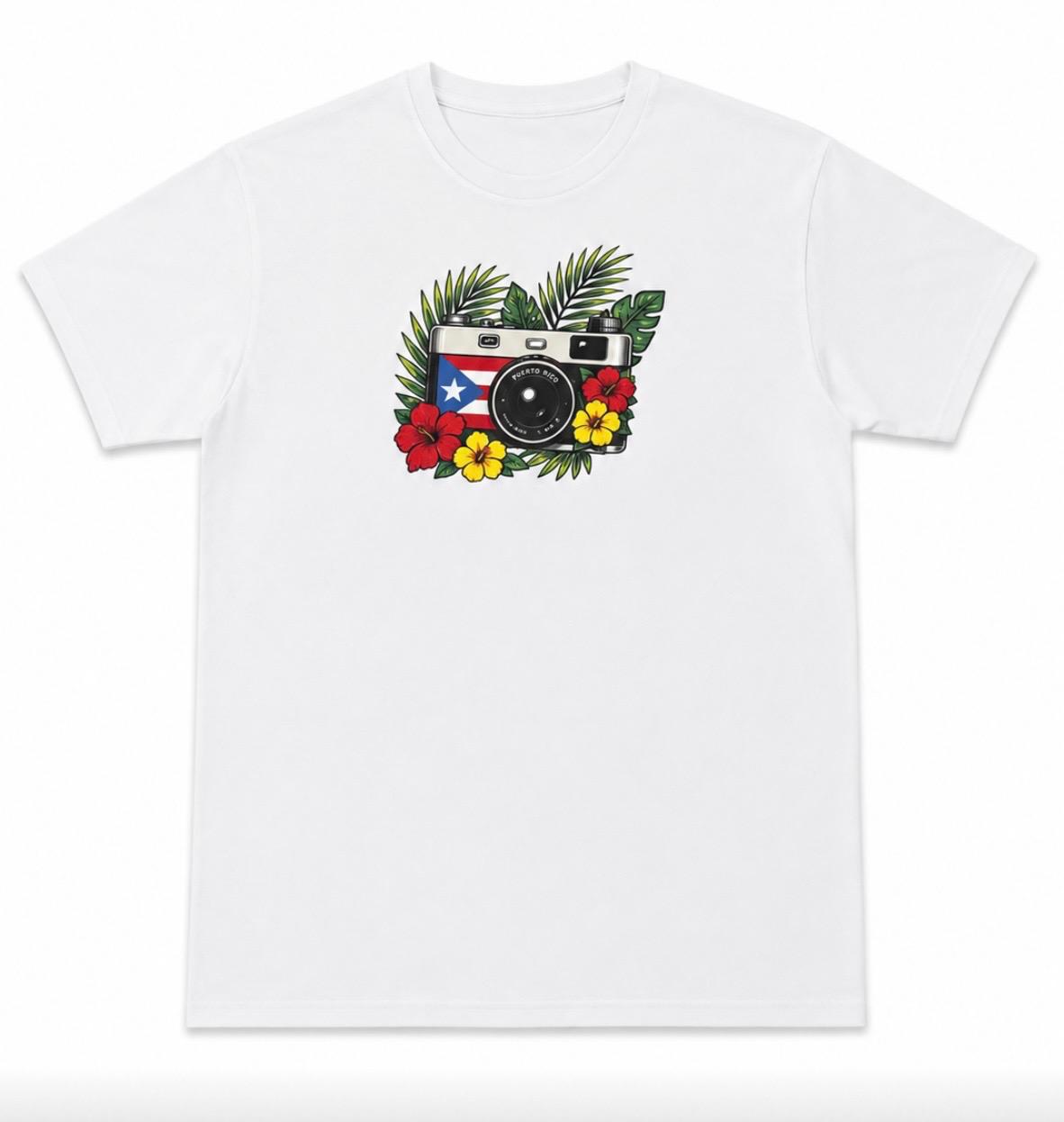 Souvenir de Puerto Rico | T-Shirts Estilos Boricua Life, Garita y Cámara