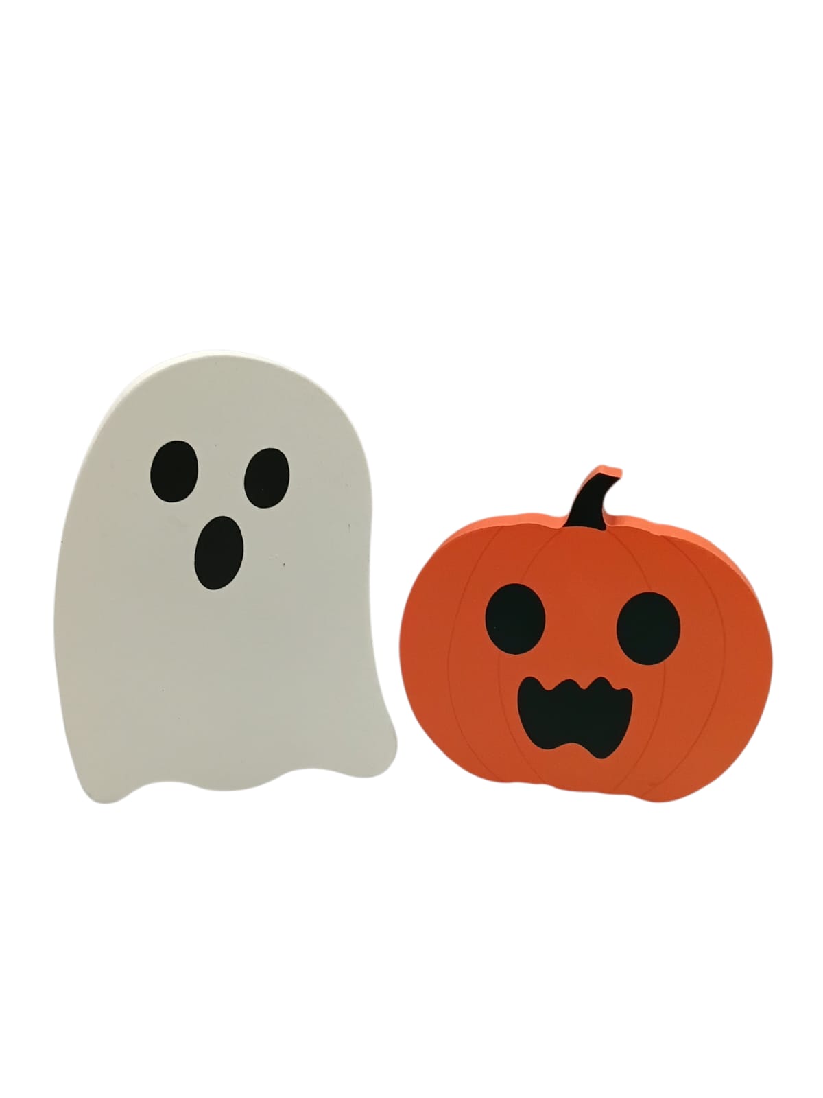 Halloween - Wooden Decor | Fantasma y Calabaza