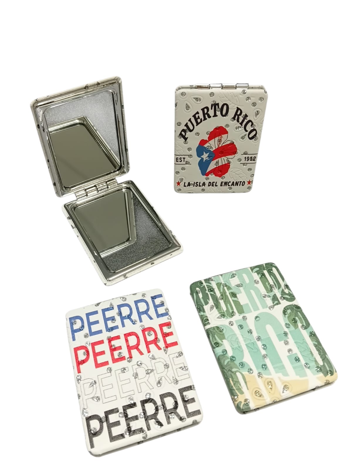 Souvenir - Square Pocket Mirror | Puerto Rico