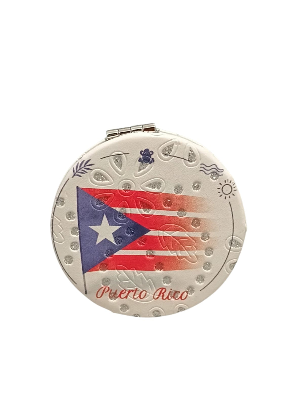 Souvenir - Round Pocket Mirror | Puerto Rico