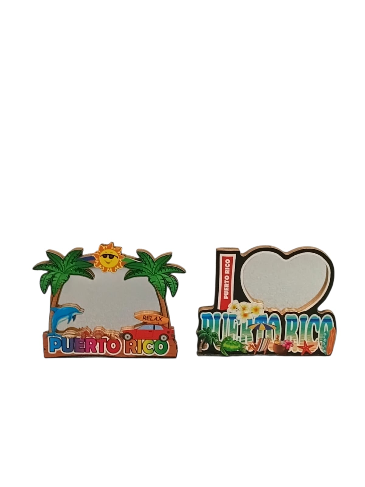 Souvenir - Puerto Rico Fridge Magnet with Mirror | 2 Styles