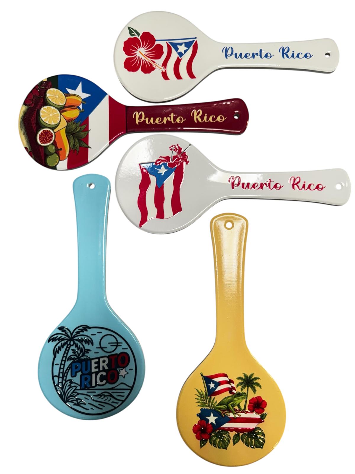 Souvenir - Cuchara en Cerámica Porta Utensilios