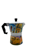Souvenir - Greca Motivo de Puerto Rico | 3 Tazas, 150 ml (2 Estilos)