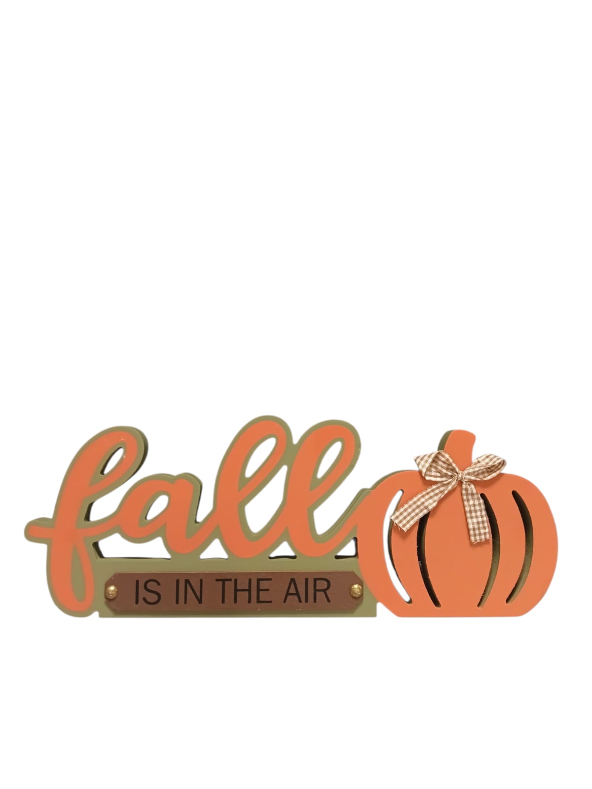 Otoño - Decoración en Madera Horizontal | 15.7" x 5.9"