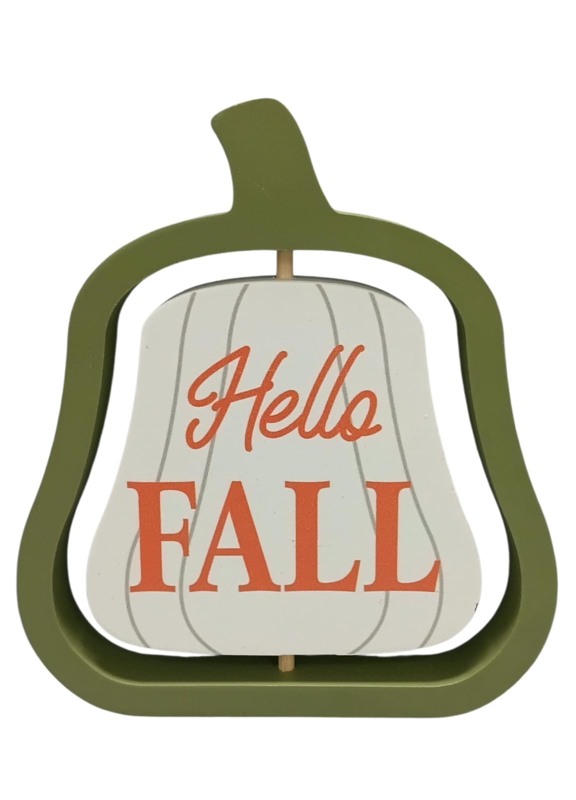 Otoño - Decoración Giratoria “Hello Fall” | Calabaza Otoñal