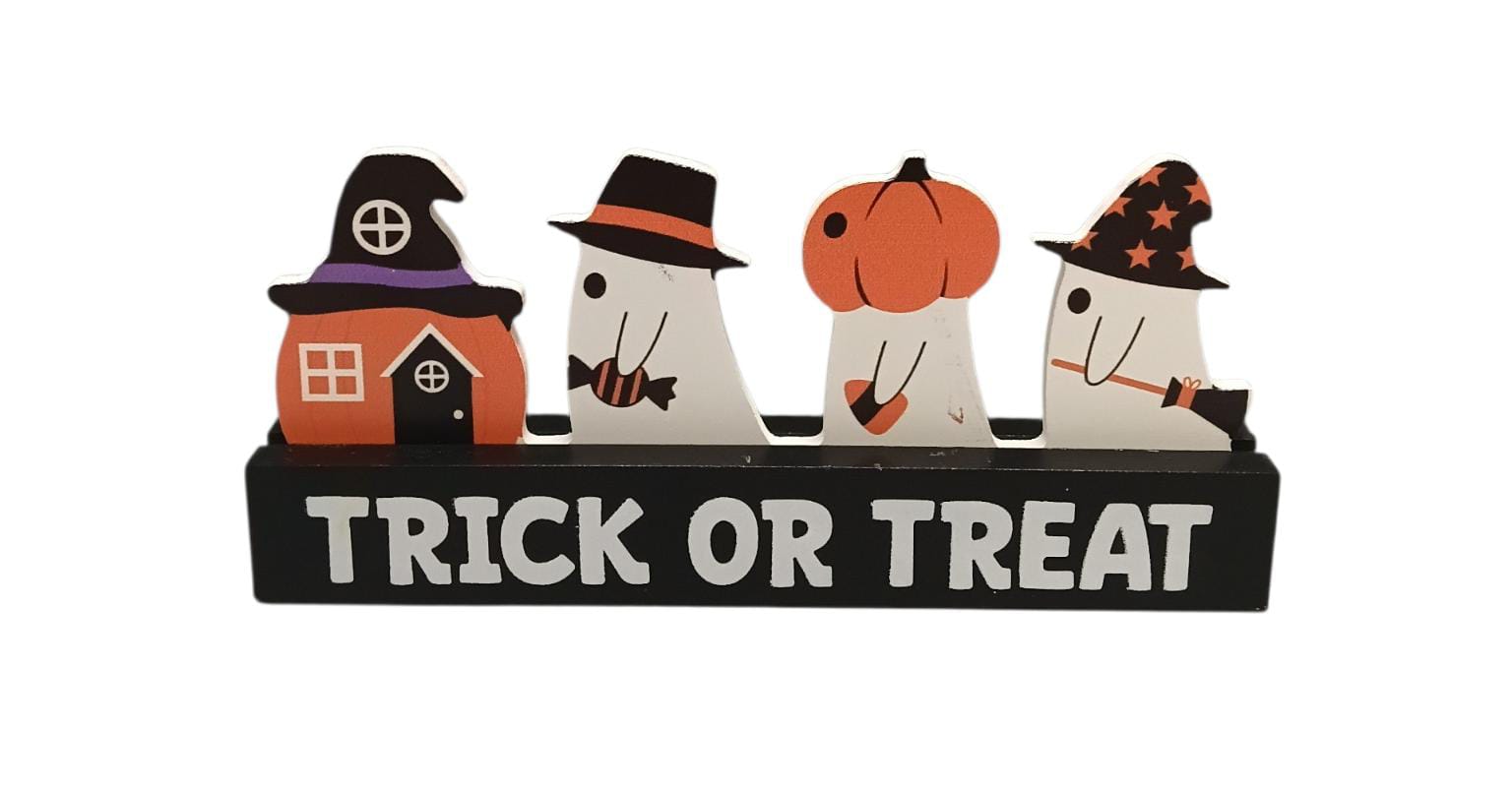 Halloween - Horizontal Wooden Table Decor | 2 Styles