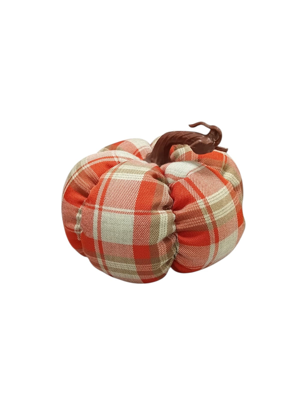 Otoño - Calabazas de Tela Vintage Plaid | 2 Estilos