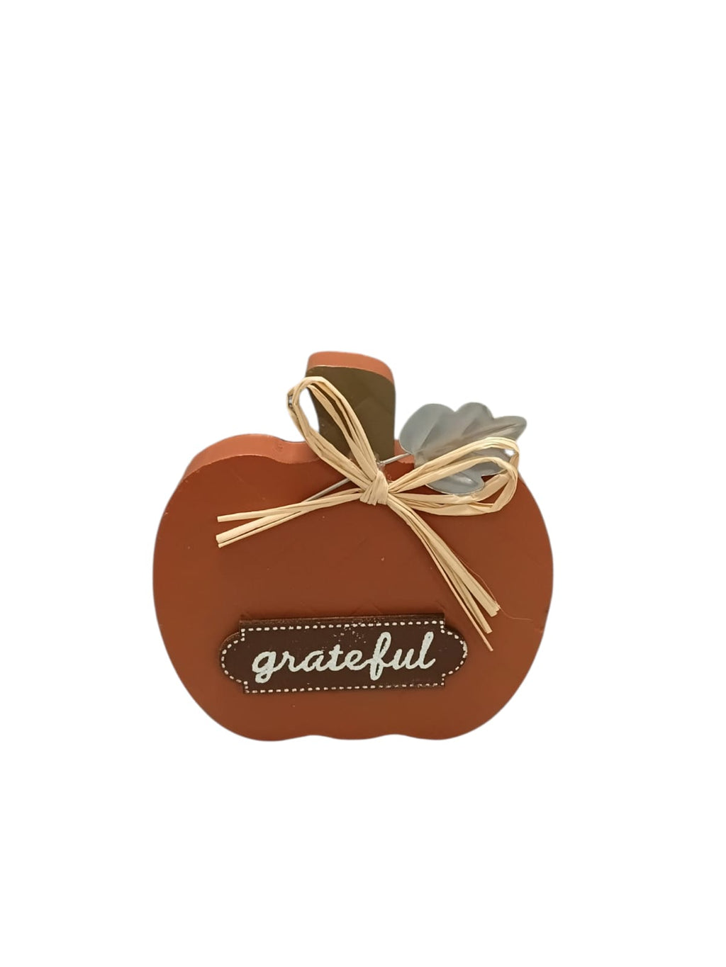 Otoño - Blessed & Grateful Wooden Fall Decor | 3.9"