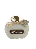 Otoño - Blessed & Grateful Wooden Fall Decor | 3.9"