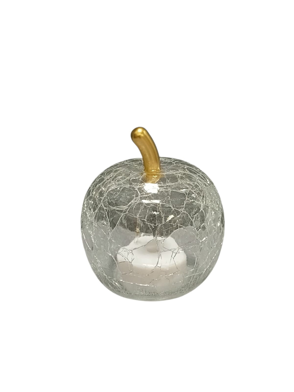 Glass Apple LED Light | 5 Warm White Lights