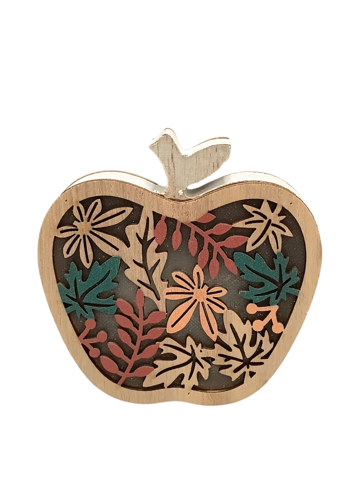 Otoño - Light Up Wooden Décor | Manzana, Erizo & Hoja