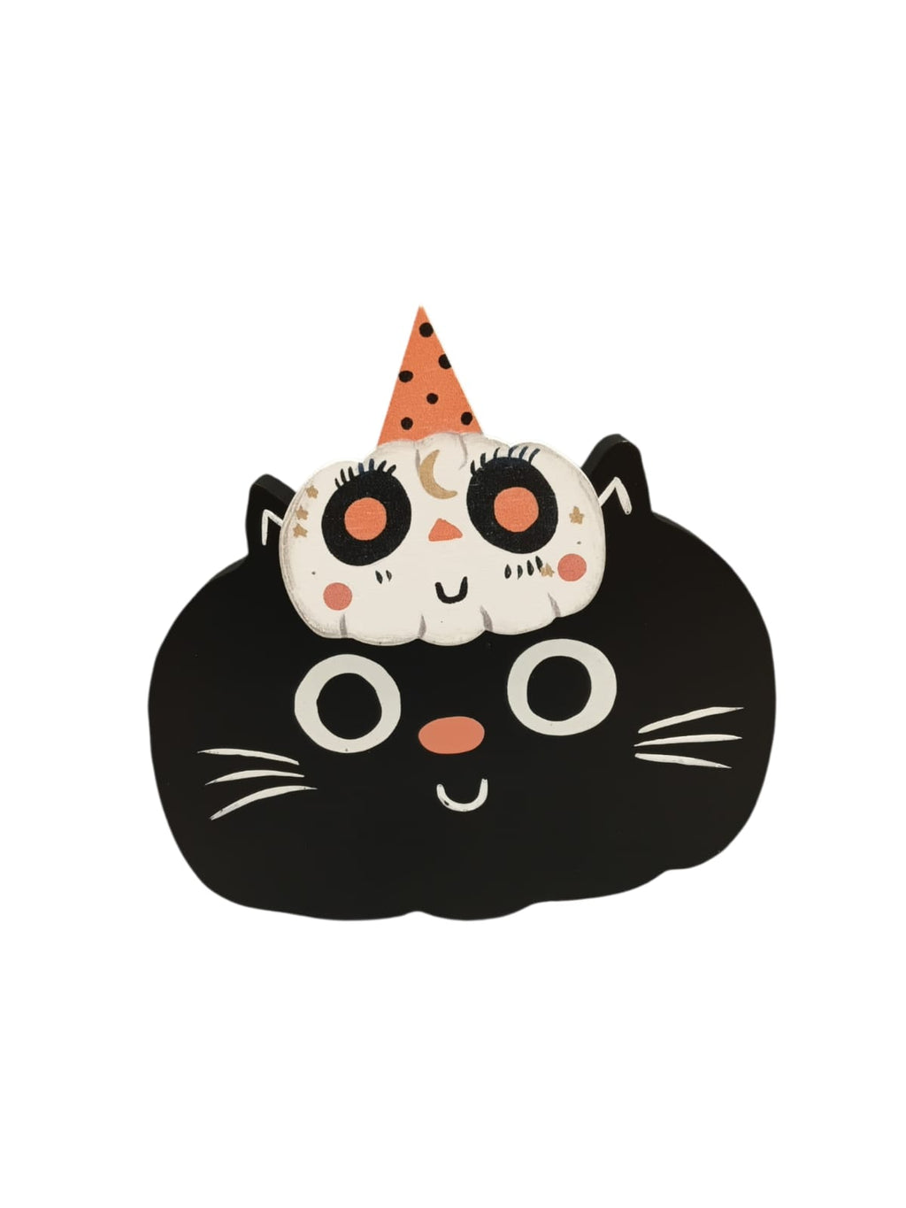 Halloween - Spooky Wooden Décor | Pumpkin & Cat