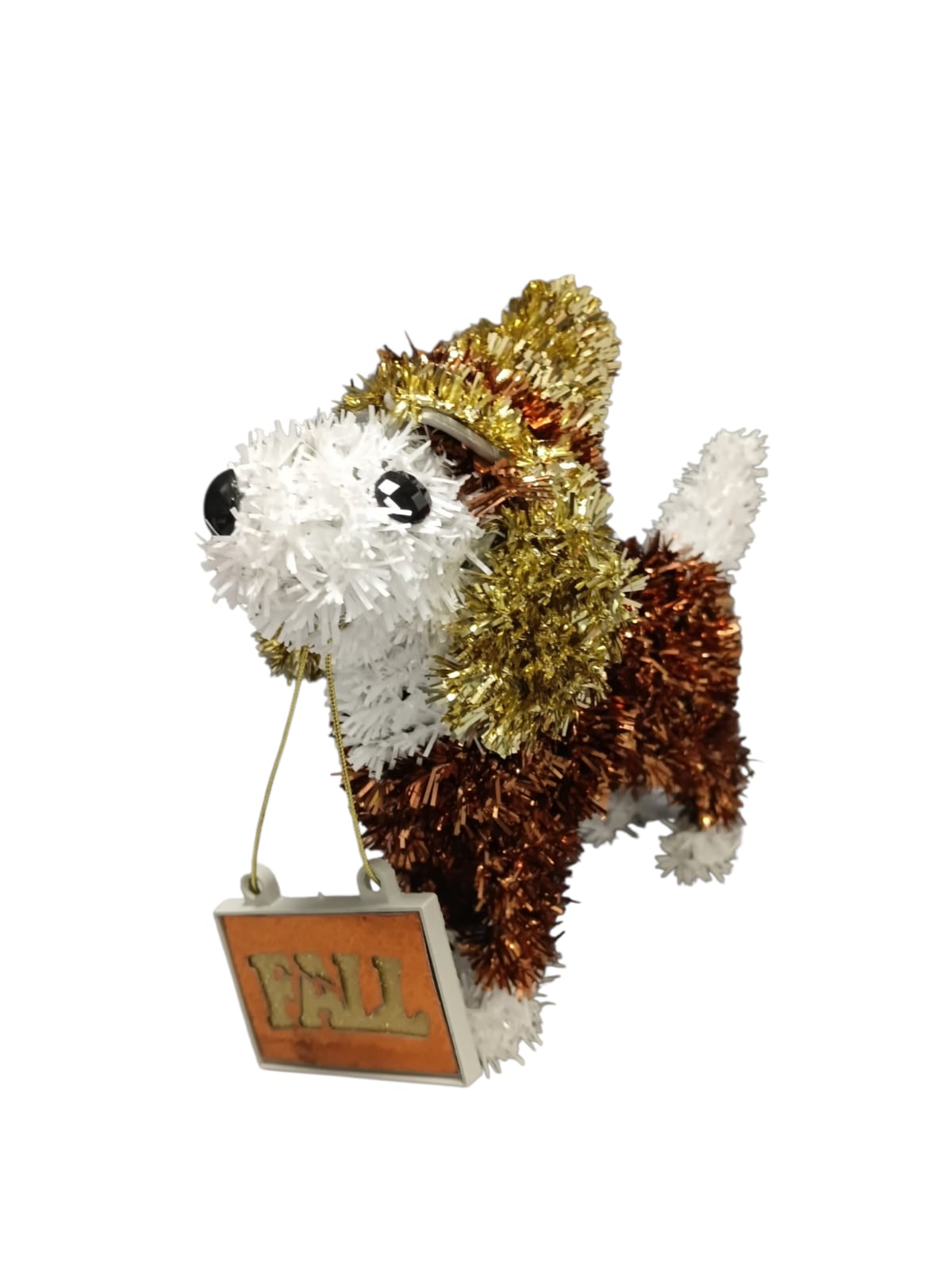 Otoño - 3D Tinsel Dog Décor