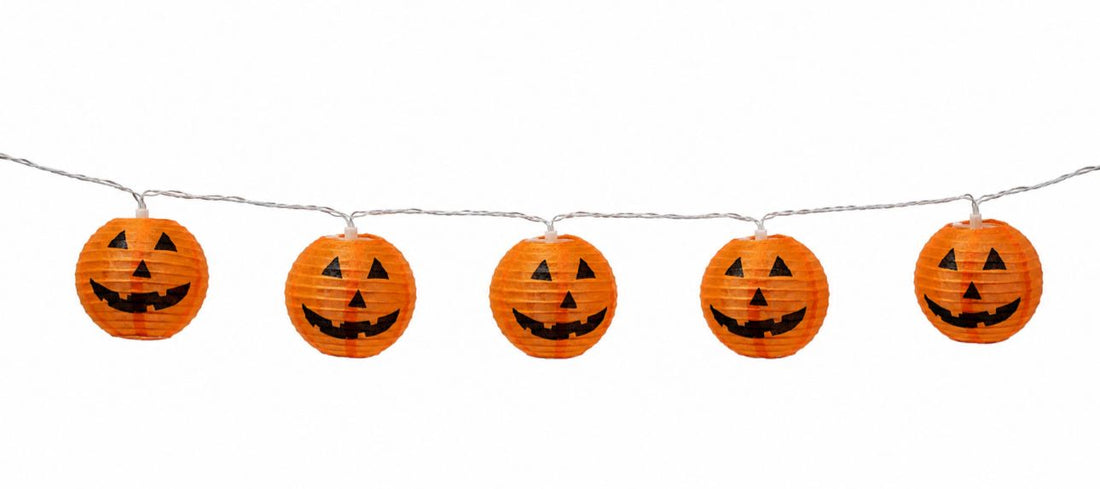 Halloween - 5 Pumpkin Lantern Lights