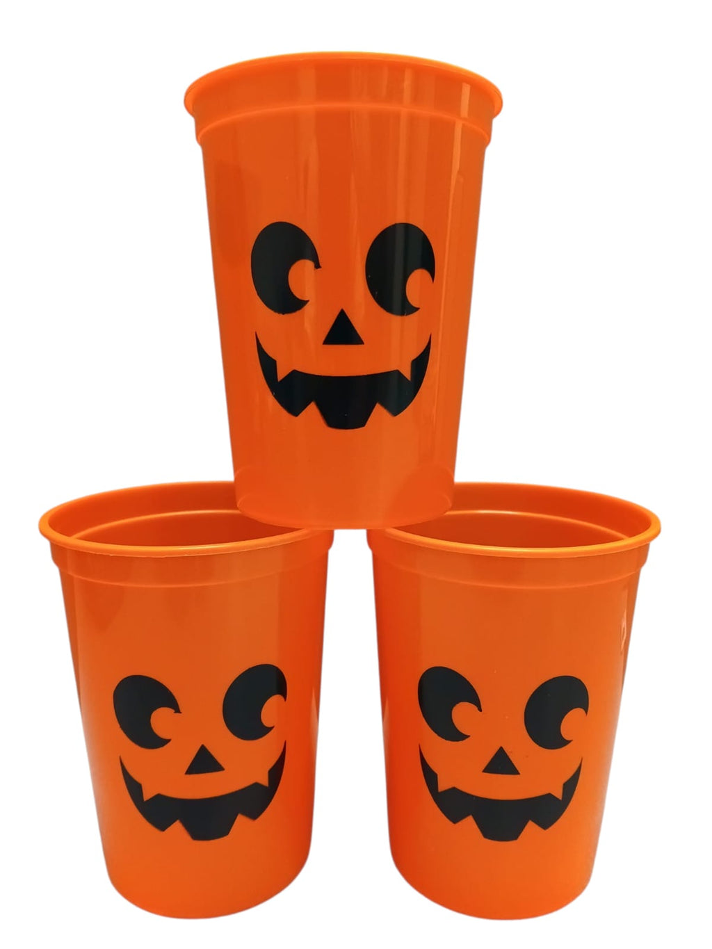 Halloween - Set de 3 Vasos de Plástico | 2 Estilos 11.5 fl oz