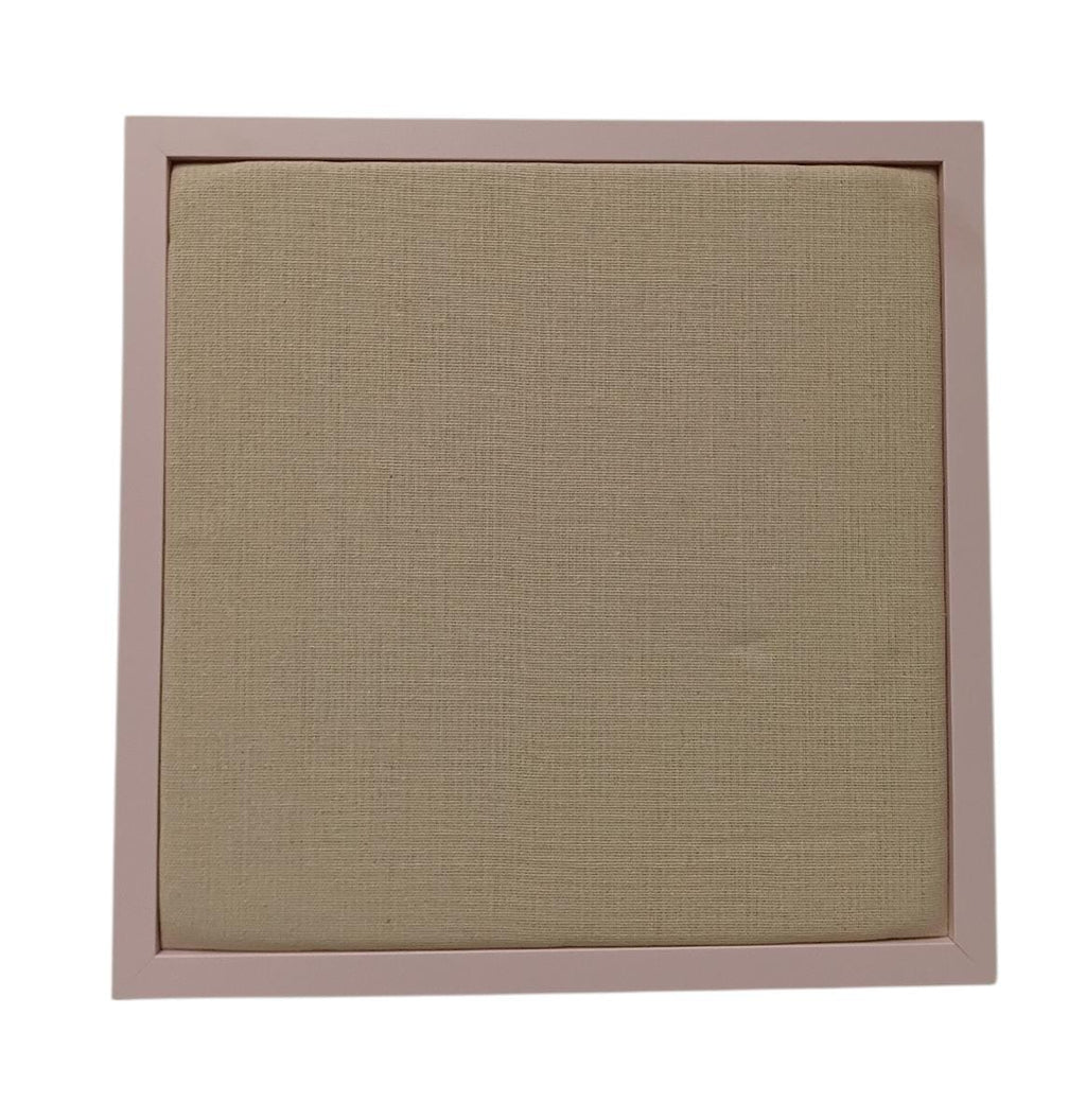 Pinboard | Pink Framed Fabric Memo Board