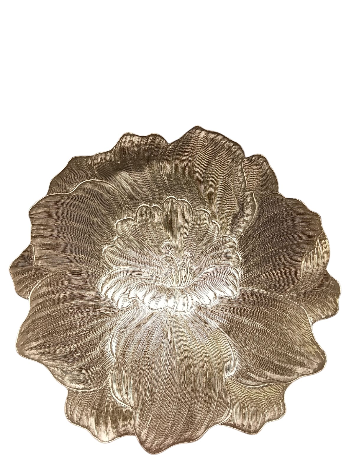 Placemats Decorativos Redondos 15" | 6 Estilos Metálicos