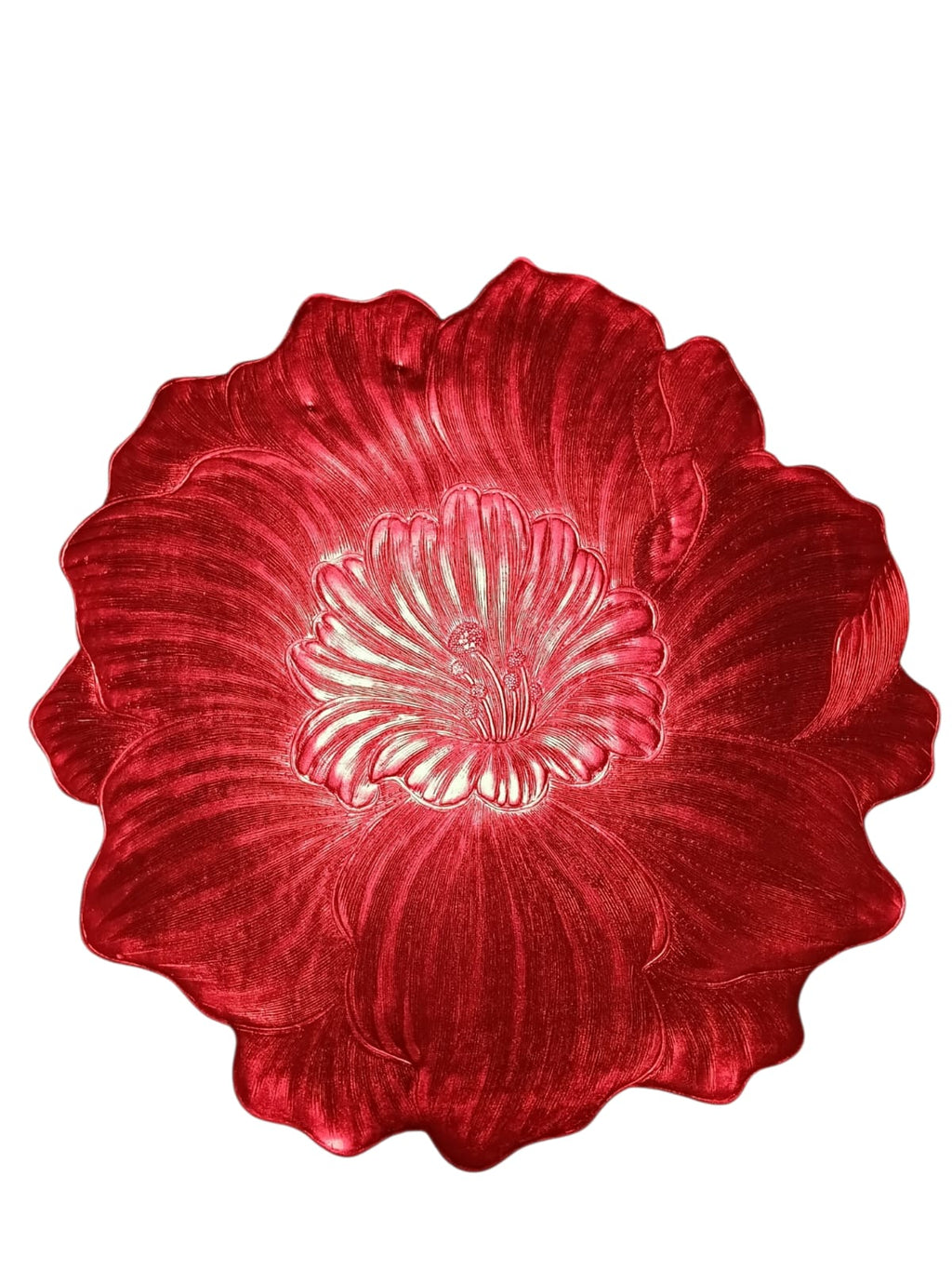 Placemats Decorativos Redondos 15" | 6 Estilos Metálicos