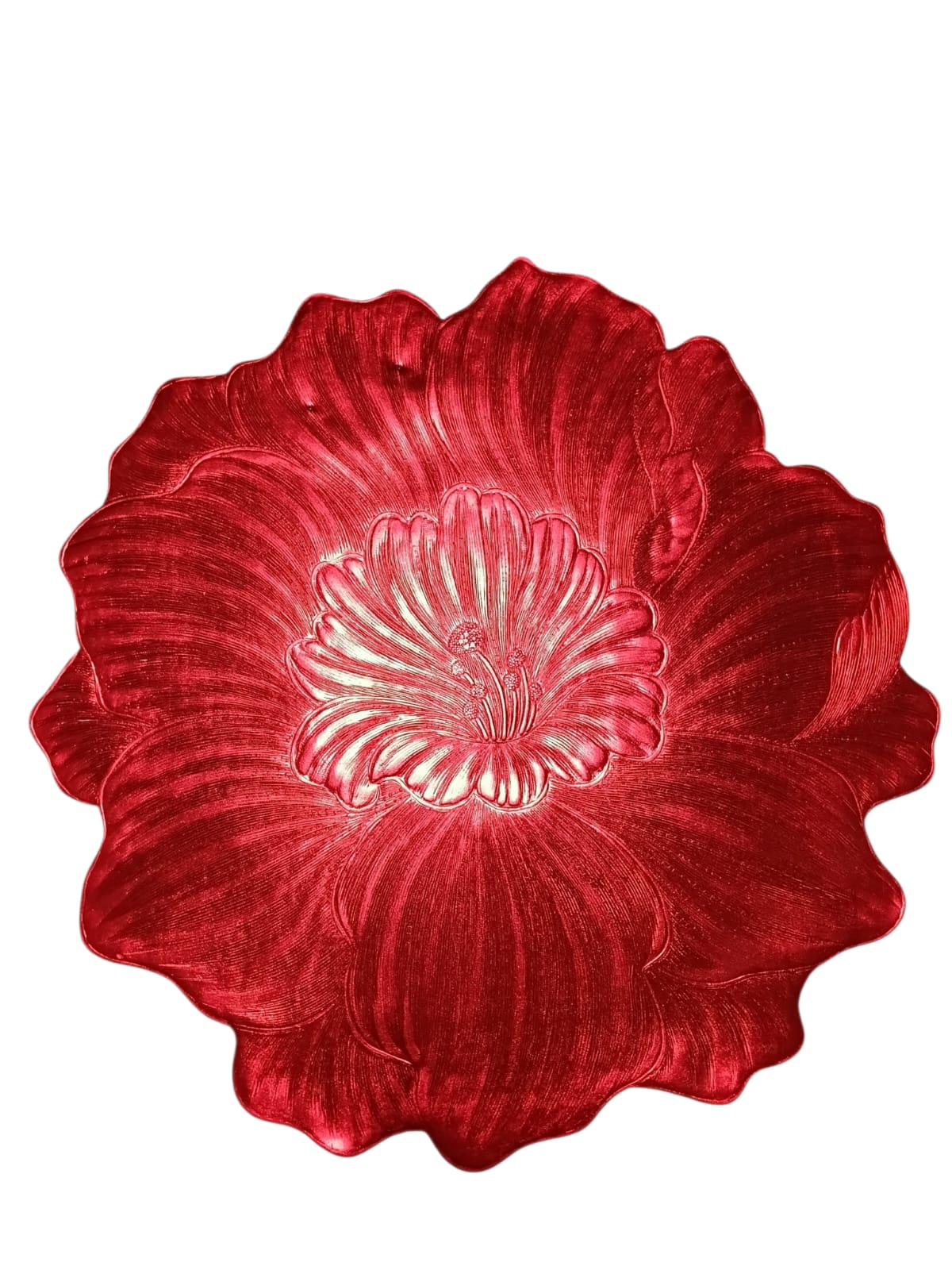 Placemats Decorativos Redondos 15" | 6 Estilos Metálicos