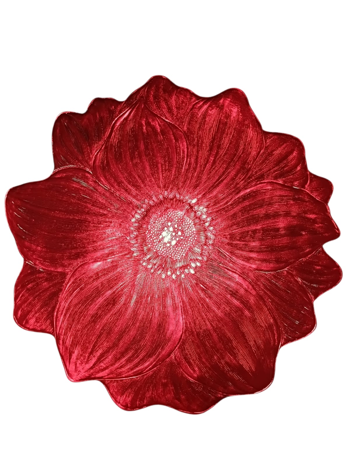 Placemats Decorativos Redondos 15" | 6 Estilos Metálicos