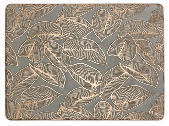 Placemats Decorativos Dorados de 12 x 18" | 4 Diseños Elegantes