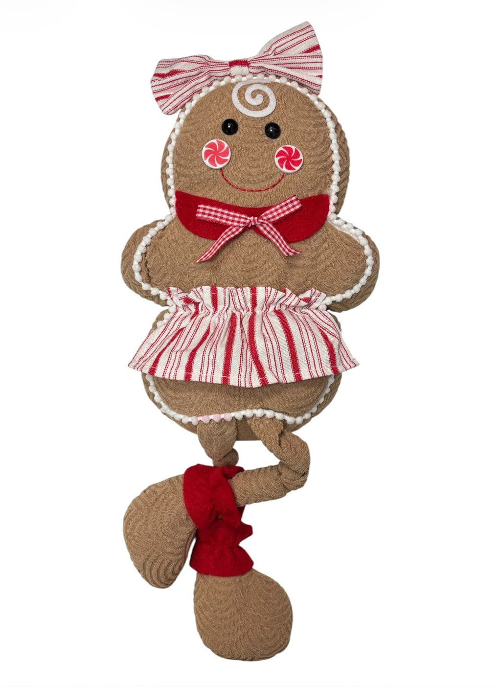 Peluches Navideños Colgantes | Muñecos de Jengibre | 22"