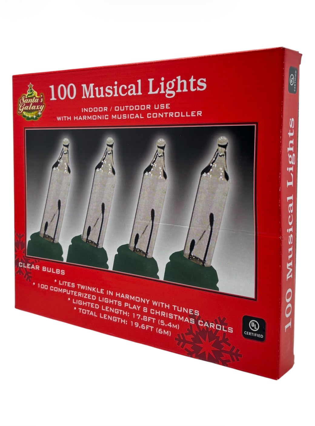 Navidad | 100 Musical Christmas Lights with Harmonic Controller