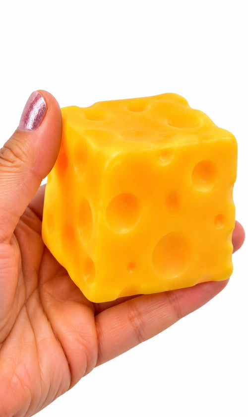 Morph-O Squashers – Cheese Squishy Cube | Extra Strong