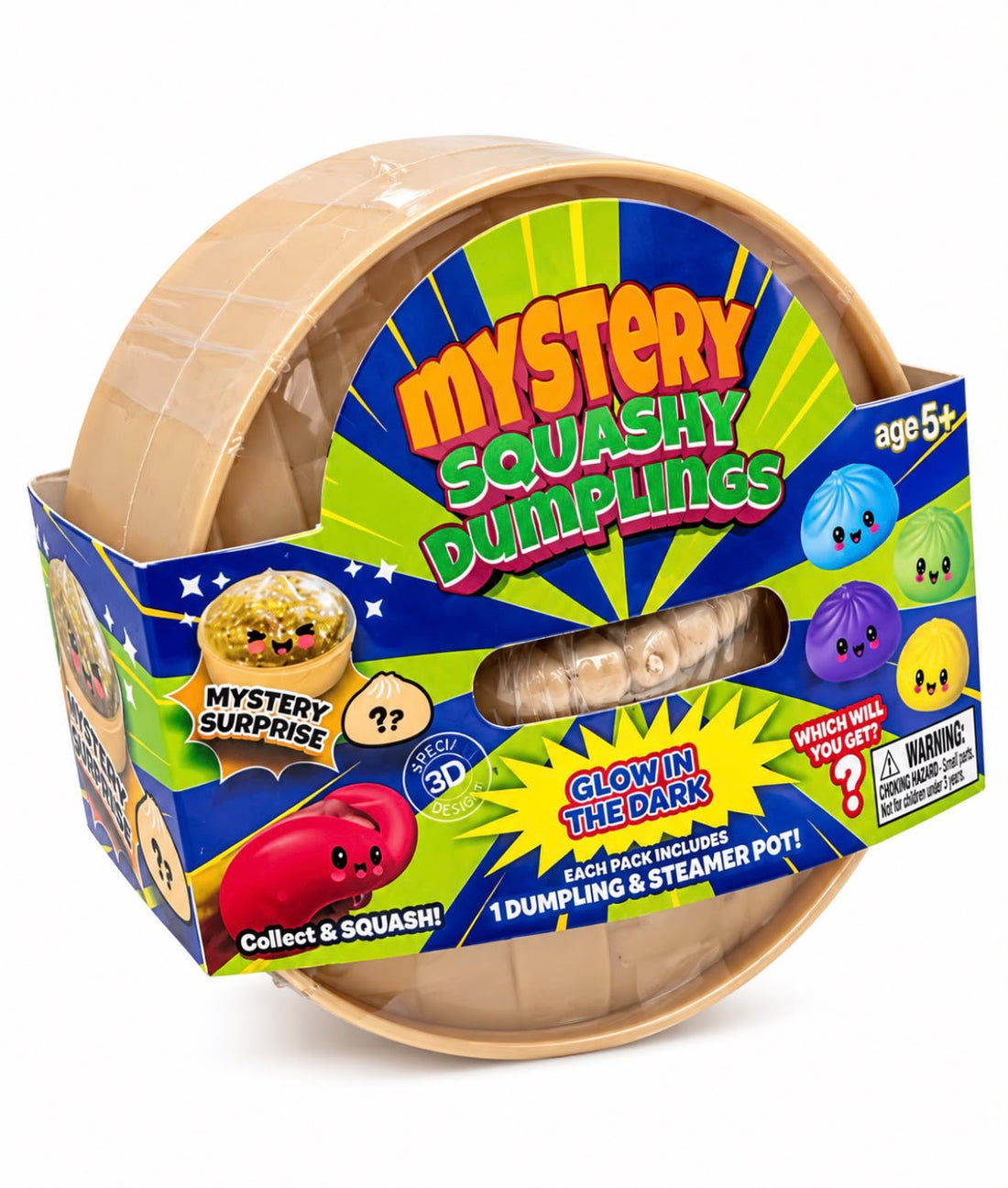 Mystery Squishy Dumpling | GLOW IN THE DARK