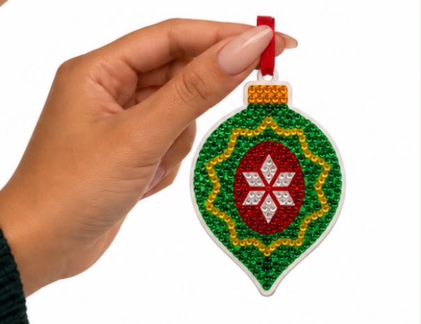 Manualidades | 1Pc Christmas Diamond 3D Ornament Kit
