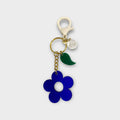 Puerto Rican Crafts - Blue Flower Keychains for Mothers