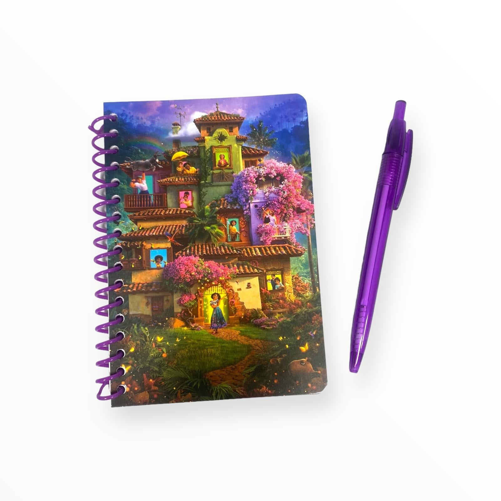 Libretas / Set de Papelería con Bolígrafo - Dibujos Animados