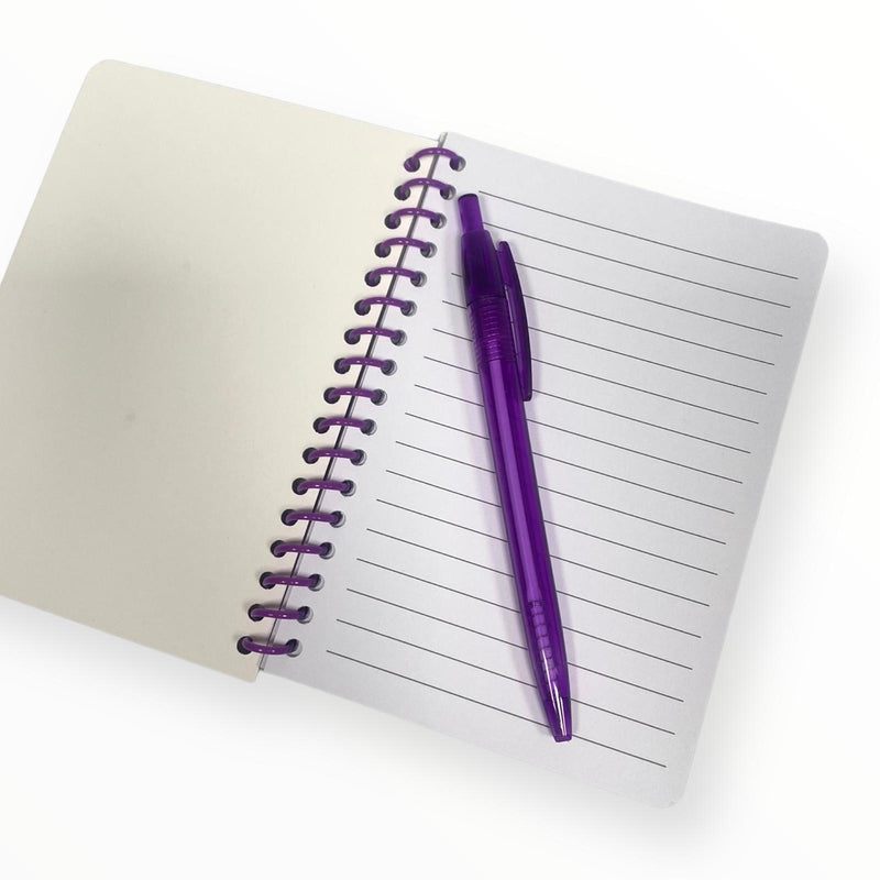 Libretas / Set de Papelería con Bolígrafo - Dibujos Animados