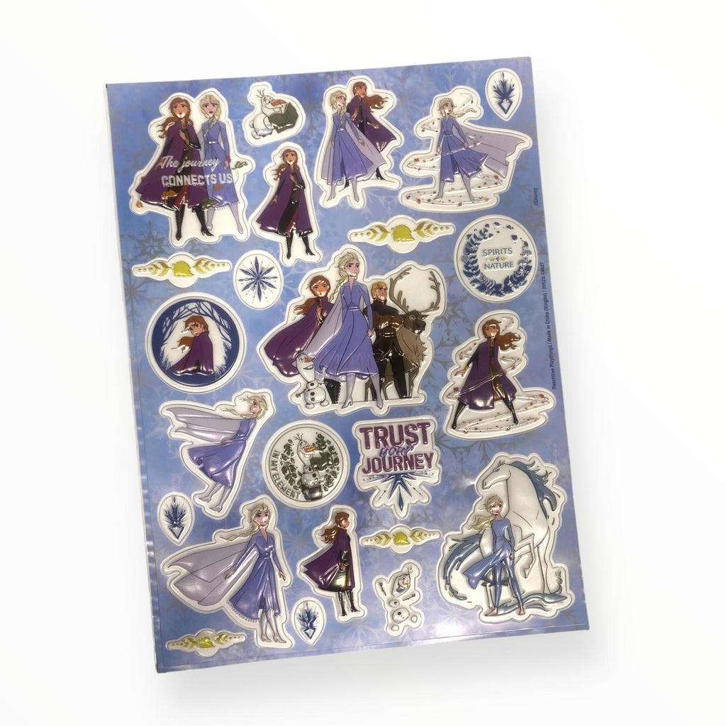 Hoja de Pegatinas 3D para Niñas (20 Stickers)