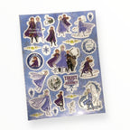 Hoja de Pegatinas 3D para Niñas (20 Stickers)