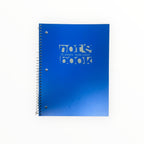 Libretas Grandes de Argolla - Carpeta Blanda (70 páginas / Wide Ruled)