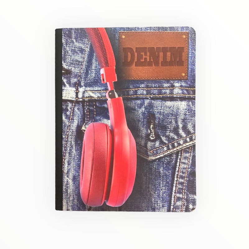 Libretas Grandes Regulares / Composición - Carpeta Blanda (paquete de 5 )