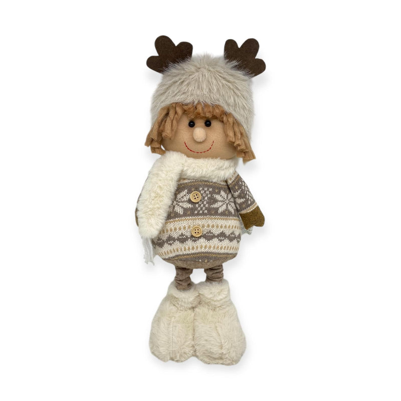 Navidad - Peluches Niña y Niño Extensibles / Colección Tonos Nude