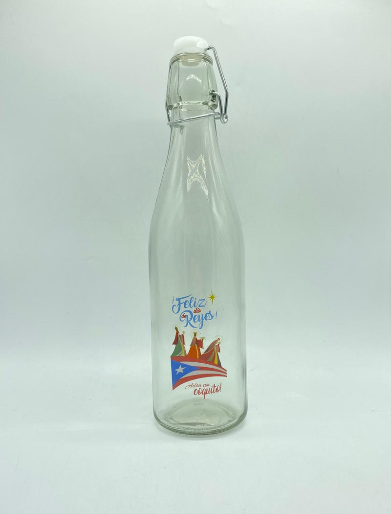 16oz Coquito Bottles (Assorted - Christmas Styles)
