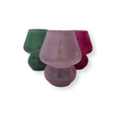 Decorative Glass Lamp / Mushroom 5.7''x 7.3''