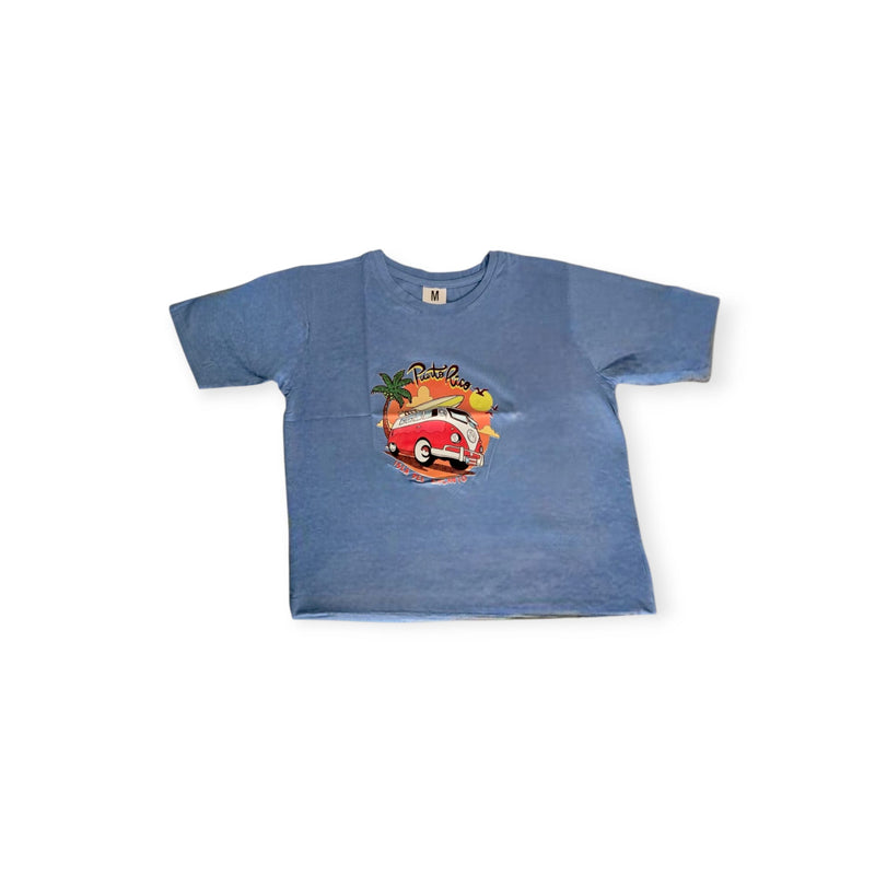 T-Shirts Azul con Guagua Volky - Size Adulto/Hombre