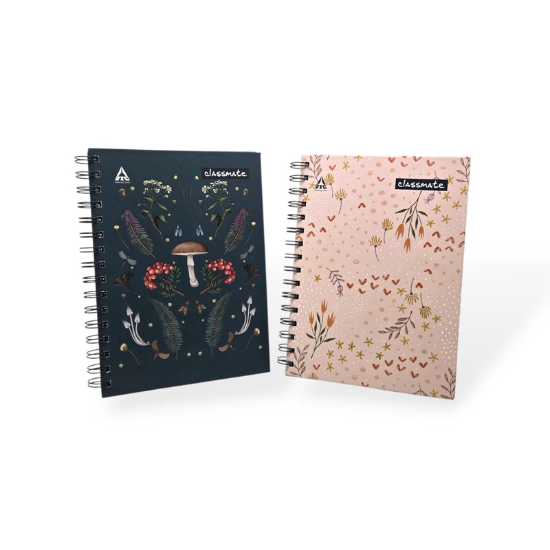 Classmate - Libreta Pequeña de Espiral con Carpeta Dura