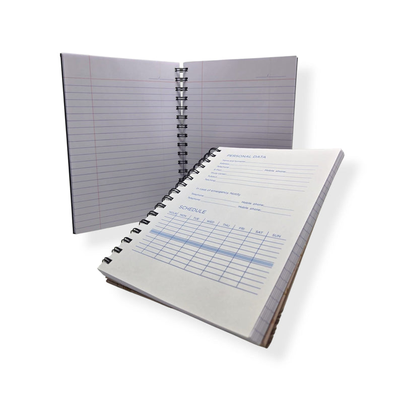 Classmate - Libreta Pequeña de Espiral con Carpeta Dura