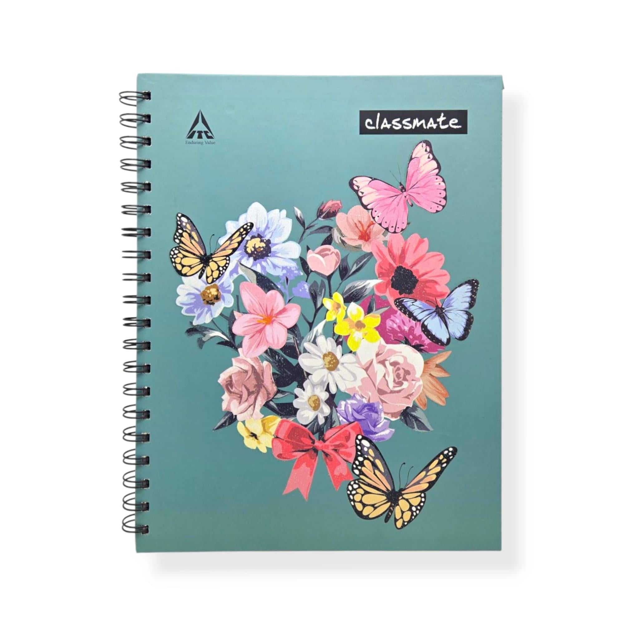 Classmate - Libreta Grande de Espiral con Carpeta Dura