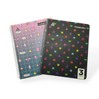 Classmate - Libreta Grande de Espiral con Carpeta Blanda